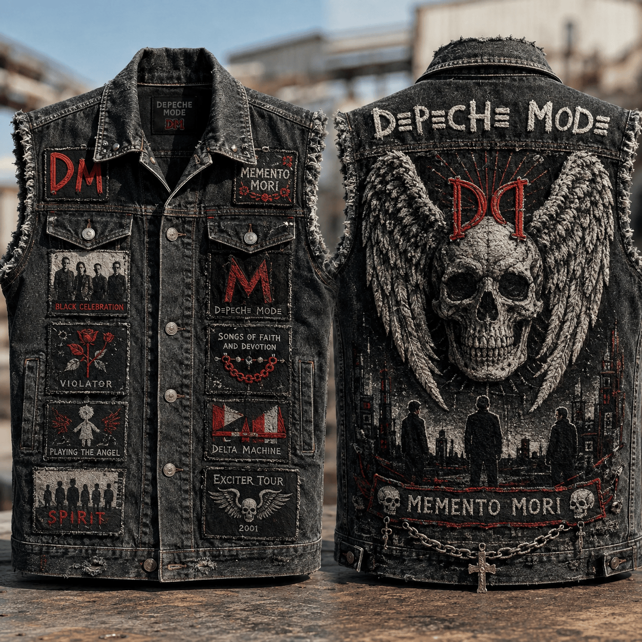 DPM PREMIUM DENIM VEST NVH