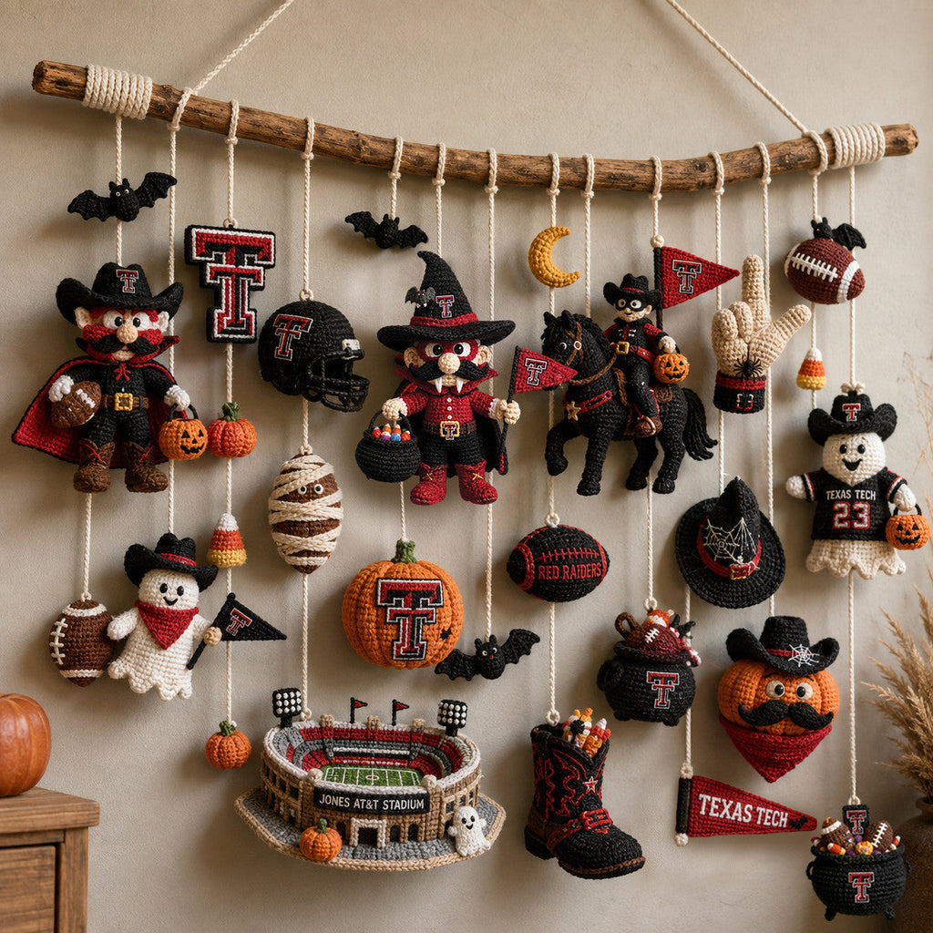 TTRR Halloween Crochet Wall Hanging HTTT
