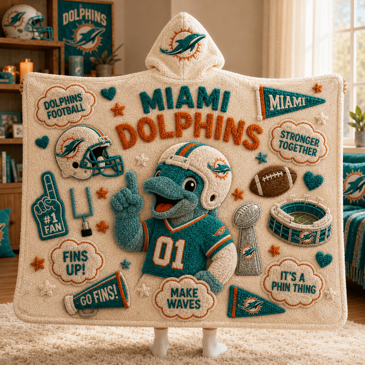 Premium MDP Hooded Blanket BMD