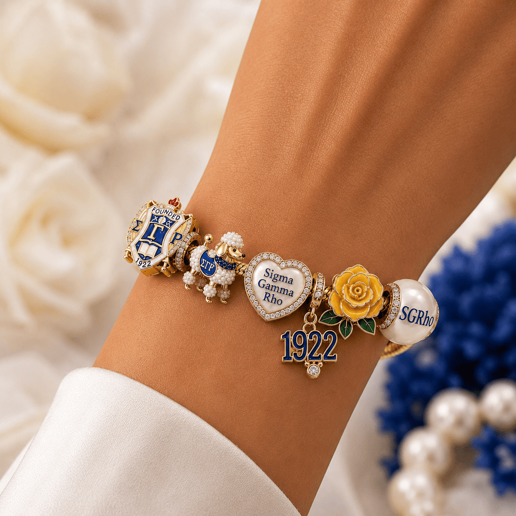 SGRO Gold Charm Bracelet Set BMD