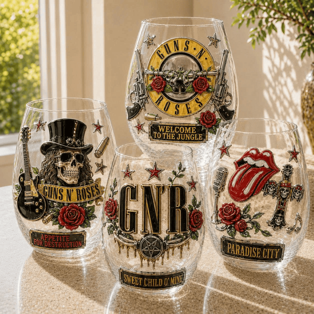 Premium GNR Wine Glass Cup VTH