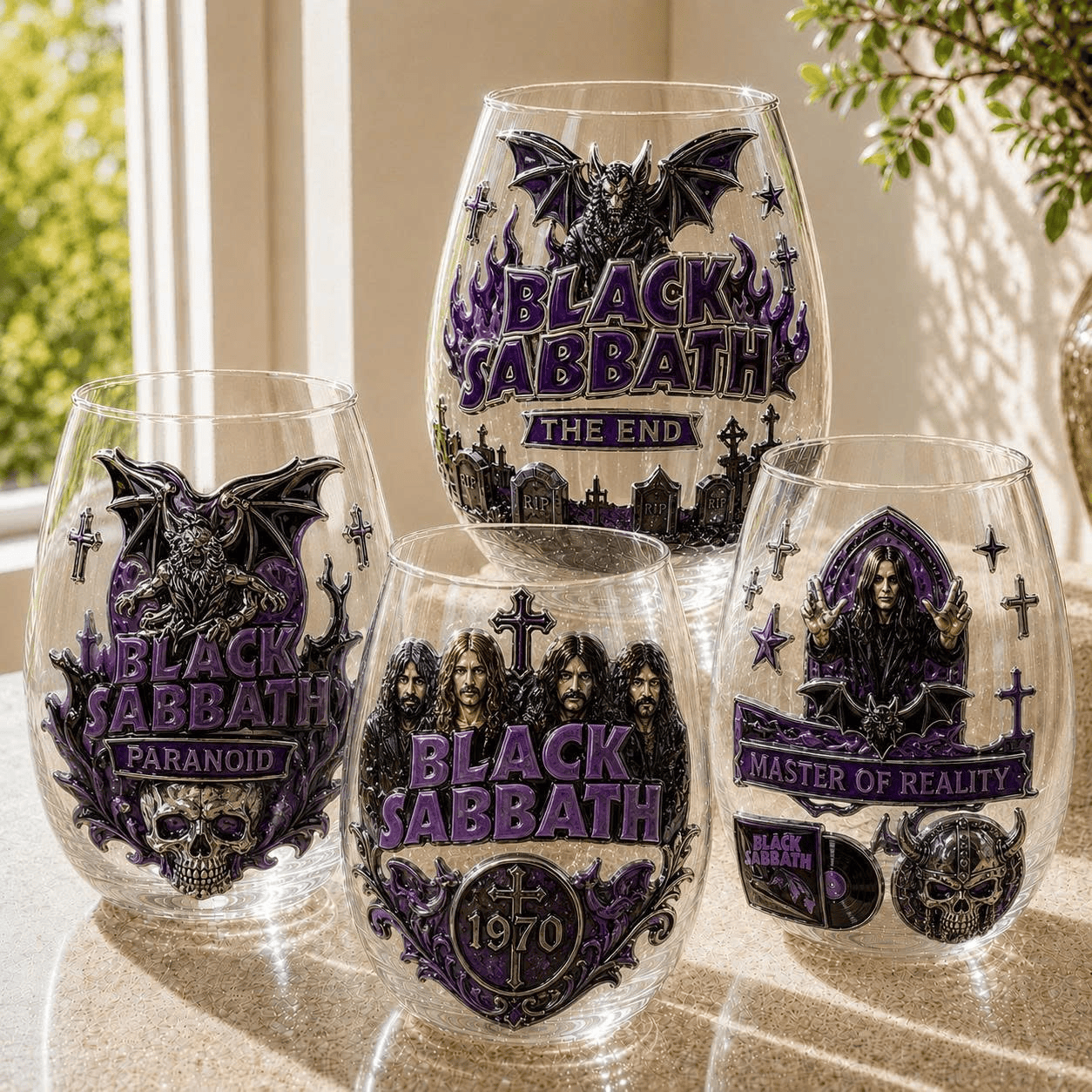 Premium BLST Wine Glass Cup VTH