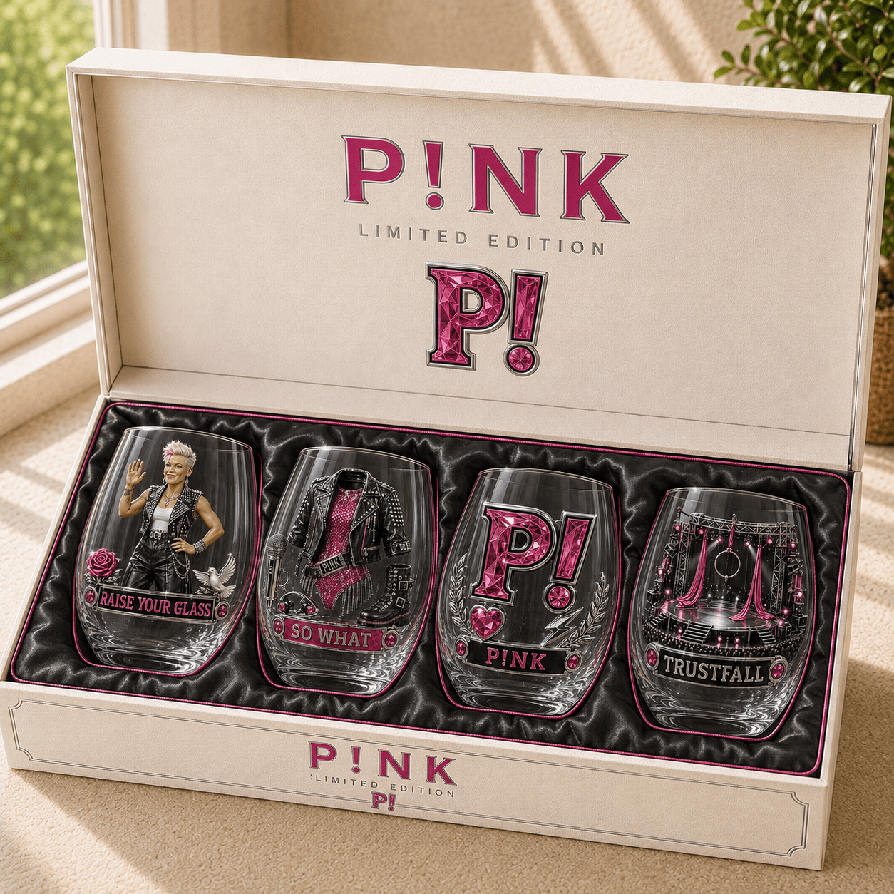 PNK Wine Glass Cup NHVH