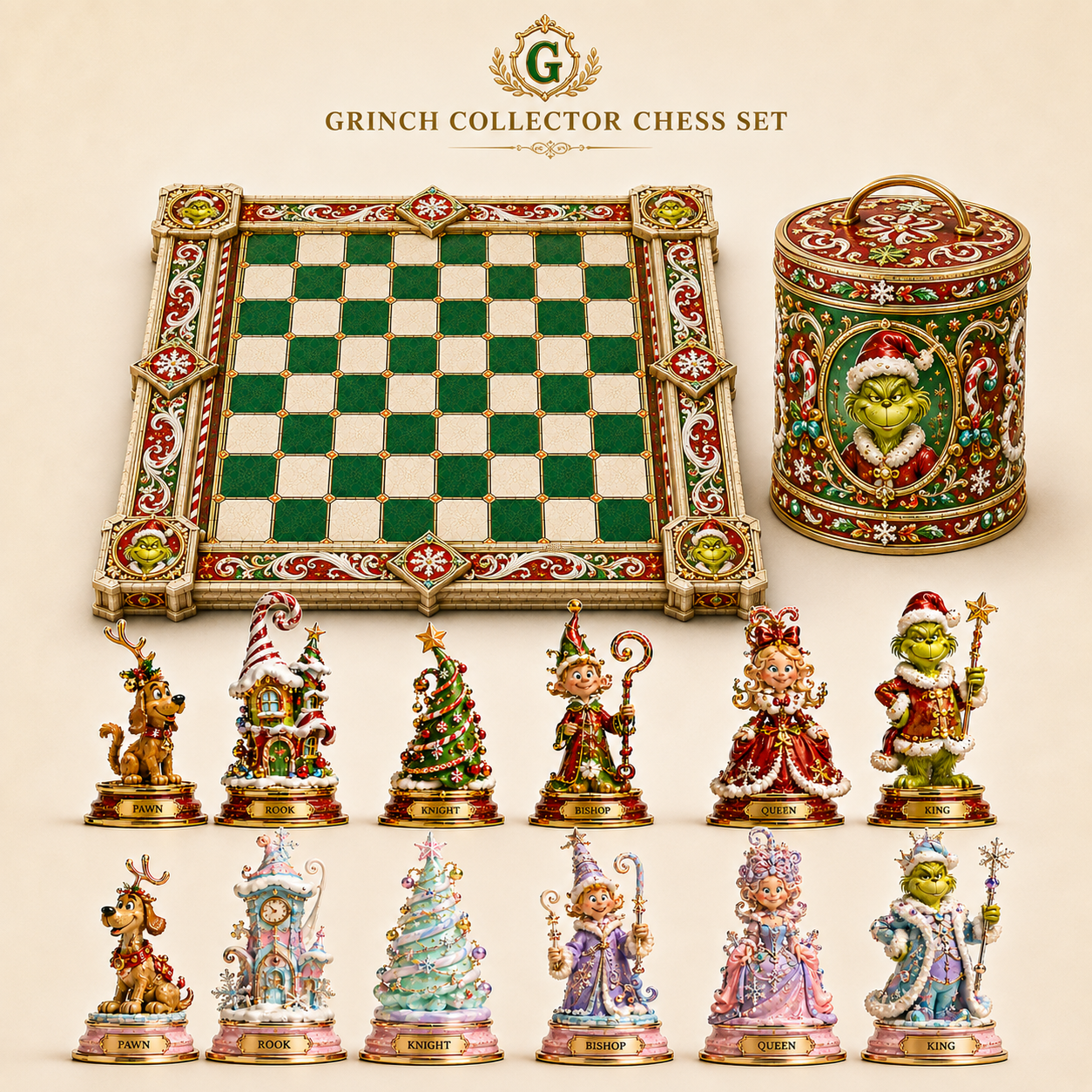 Premium TGR Chess Set PDL